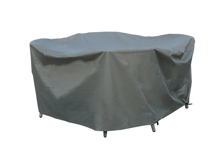 Bramblecrest Tetbury 4 Seat 100-120cm Round Dining Table Set Cover - Khaki - image 1